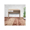Tavolo Scrivania 100 cm Rovere Cassetto Piccola Porta Pc Salvaspazio Cameretta