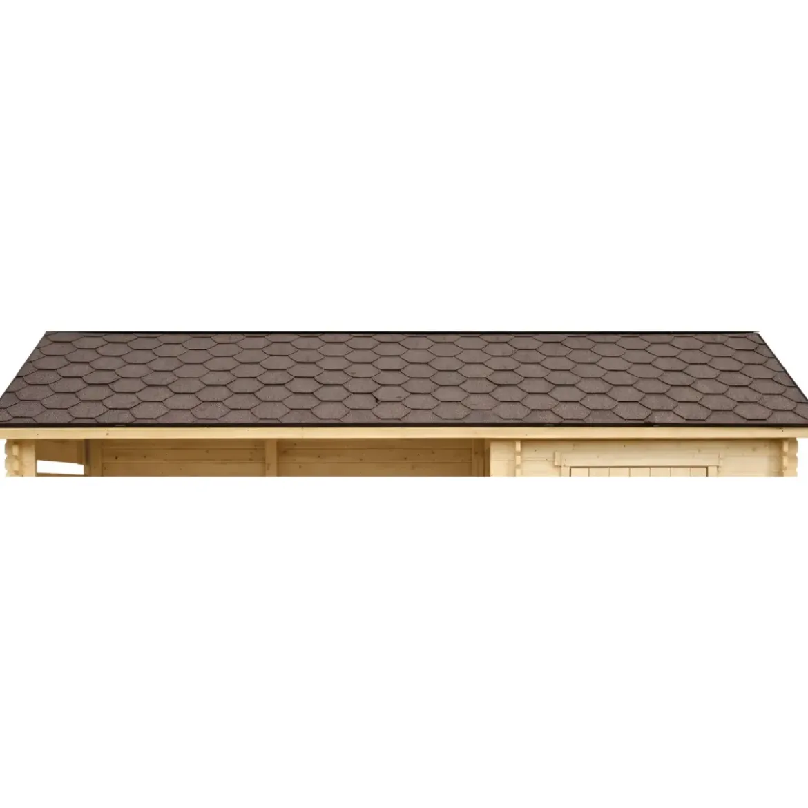 Tegole Bituminose Marrone 6 m2 per Copertura Tetto Garage da Esterno