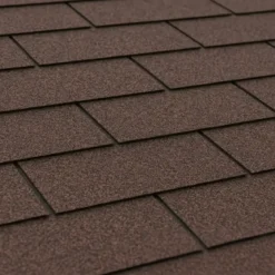 Tegole Bituminose Marrone Rettangolari 9 m2 Copertura Garage da Esterno