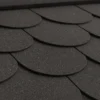 Tegole Bituminose Nero Beaver 9 m2 Copertura Tetto Garage da Esterno