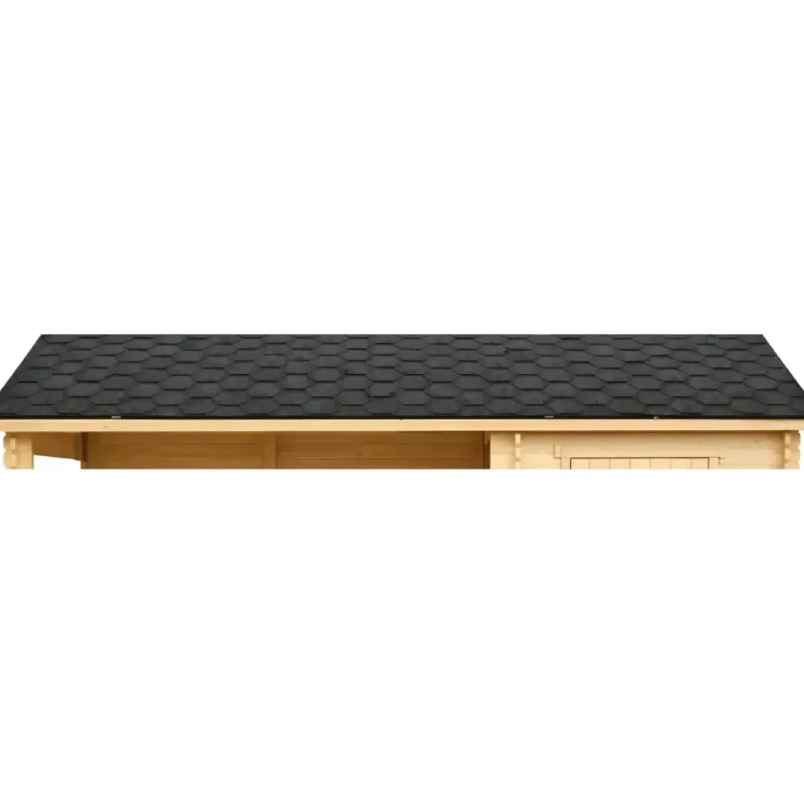 Tegole Bituminose Nero 12 m2 Copertura Tetto Casetta da Giardino