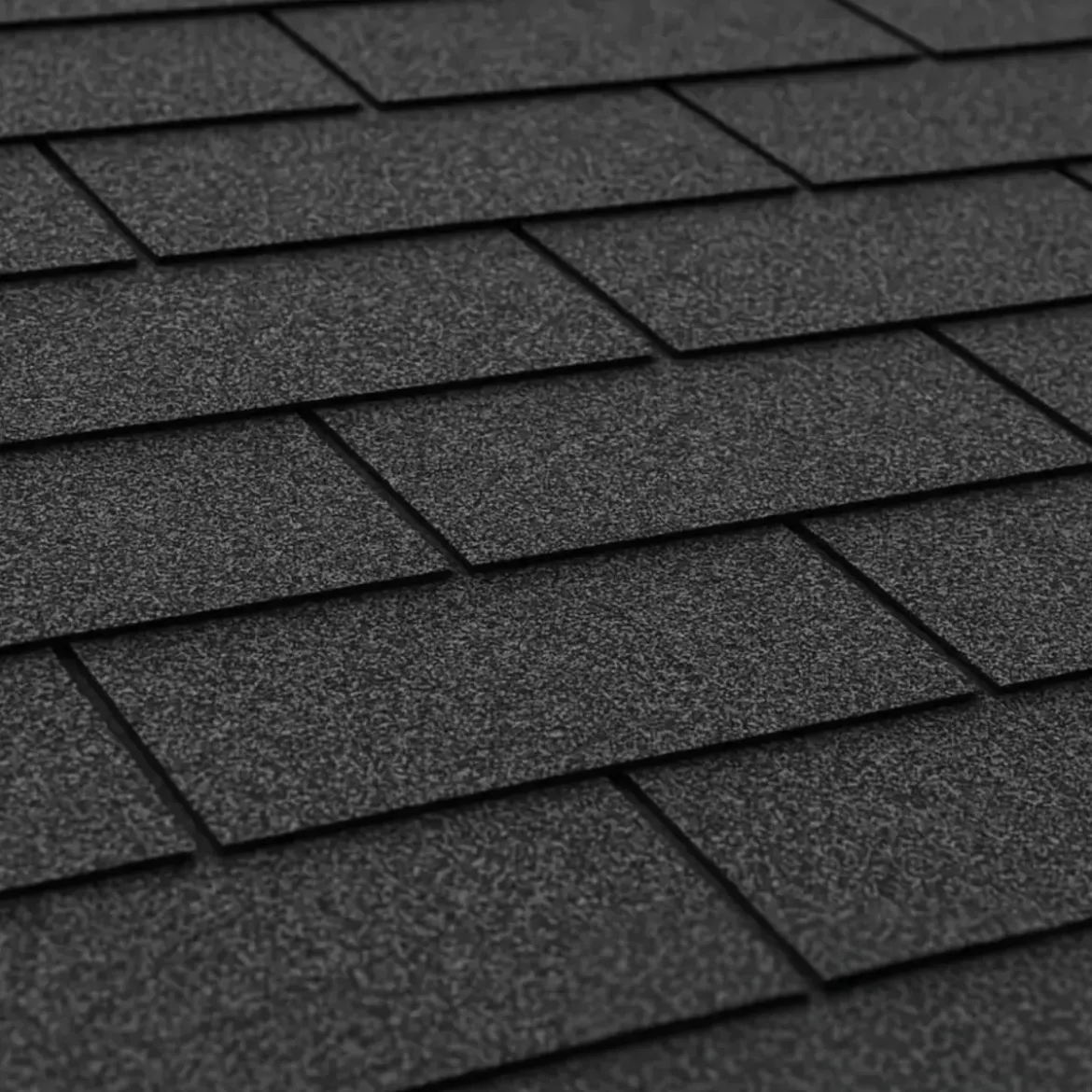Tegole Bituminose Nero Rettangolari 9 m2 Copertura Garage da Esterno
