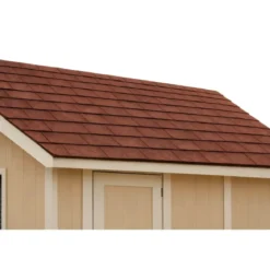 Tegole Bituminose Rettangolari Rosso Copertura Casetta Giardino 4x3