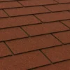 Tegole Bituminose Rosso 3 m2 Rettangolare Tetto Casetta da Giardino