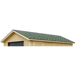 Tegole Bituminose Verde Copertura Tetto Casetta da Giardino 100x32cm