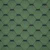 Tegole Bituminose Verde 3 m2 Esagonale Copertura Casetta da Giardino