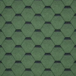 Tegole Bituminose Verde 18 m2 per Copertura Tetto Garage da Esterno