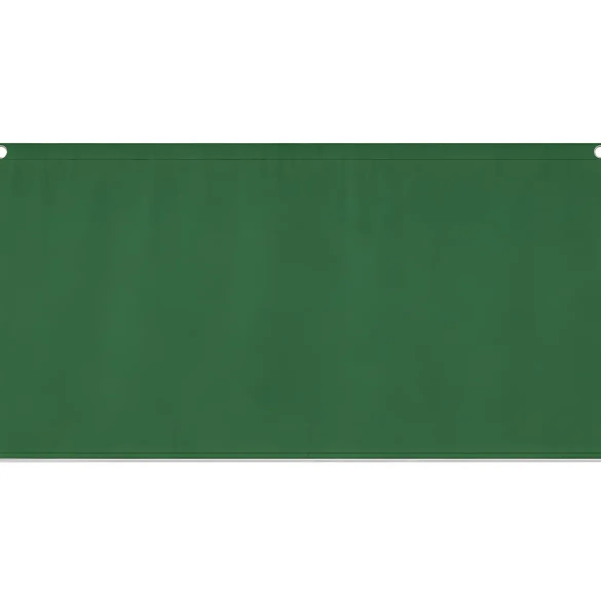 Telo Antisguardo Balcone 75x500 cm Verde PVC Occhielli Alluminio