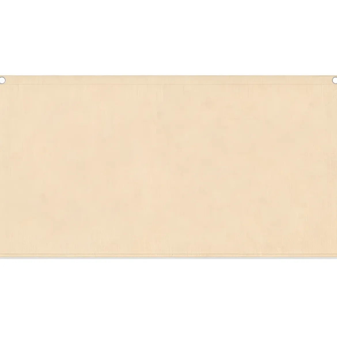 Telo Antisguardo Balcone 75x500 cm Beige PVC Occhielli Alluminio