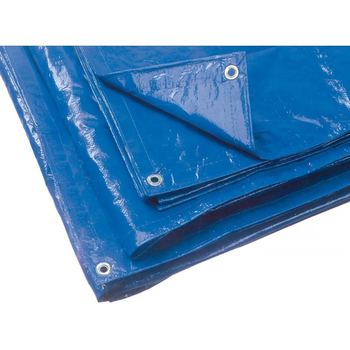 Telo Blu Occhiellato 3x4 mt Resistente Multiuso in PVC Antistrappo