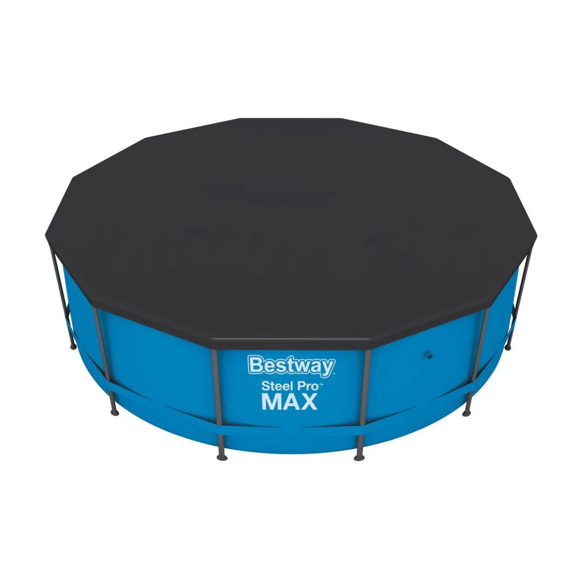 Telo Copertura per Piscina Frame Rotonda Diametro 460 cm Bestway Drenaggio