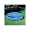 Telo Copri Piscina Rotonda 244 cm Gonfiabile Copertura Autoportante Intex Corde