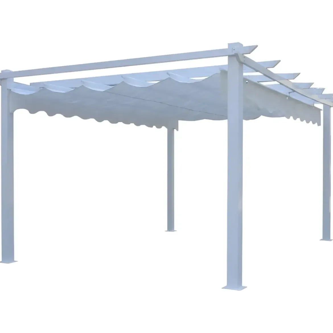 Telo per Pergola in Poliestere 3x4 metri Bianco