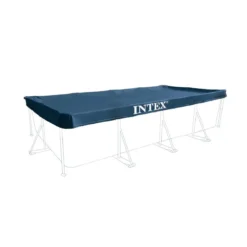 Telo per Piscina Frame 460x226 Rettangolare Polietilene Intex Copertura Esterno