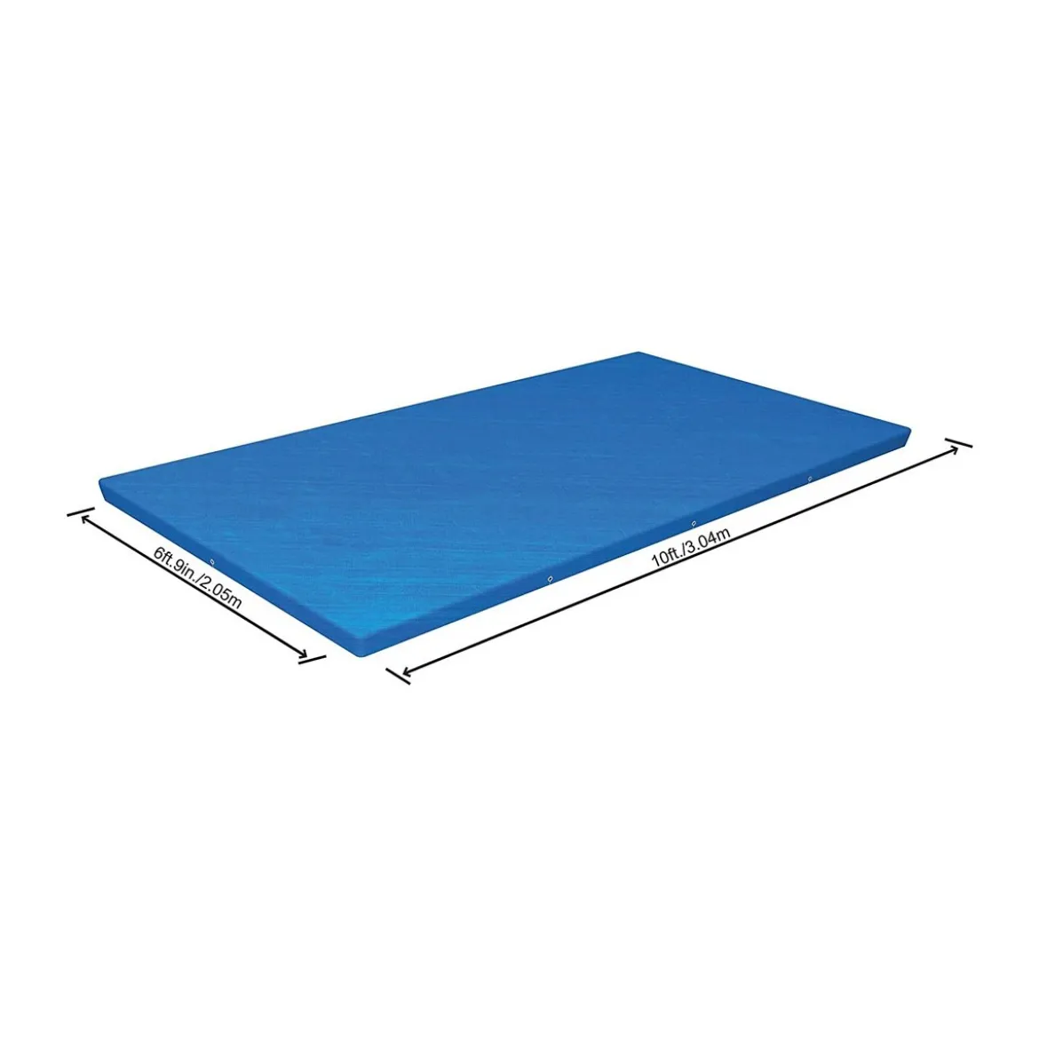 Telo Piscina Fuoriterra Rettangolare 3x2 con Telaio Steel Copripiscina Copertura