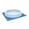 Telo Quadrato 390x390 Tappetino per Base Piscine Fuoriterra Rotonde