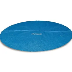 Telo Termico Copri Piscina 244 cm Rotonda Copertura Autoportante Intex Frame