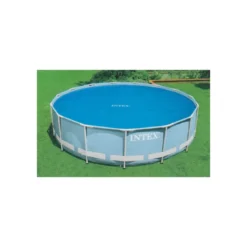 Telo Termico Copri Piscina 457 cm Rotonda Copertura Autoportante Intex Frame