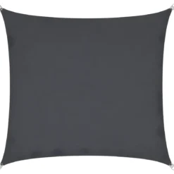 Telo Vela Ombreggiante 360x360 cm Grigio Antracite Quadrato da Esterno