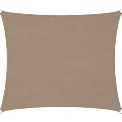 Telo Vela Ombreggiante 360x360 cm Tortora Quadrato da Esterno