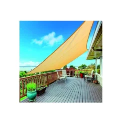 Tenda a Vela Rettangolare Ombreggiante 3x4 Telo da Giardino Esterno Parasole