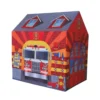 Tenda da Gioco per Bambini Caserma Pompieri Casetta Bimbi Uso Interno Esterno
