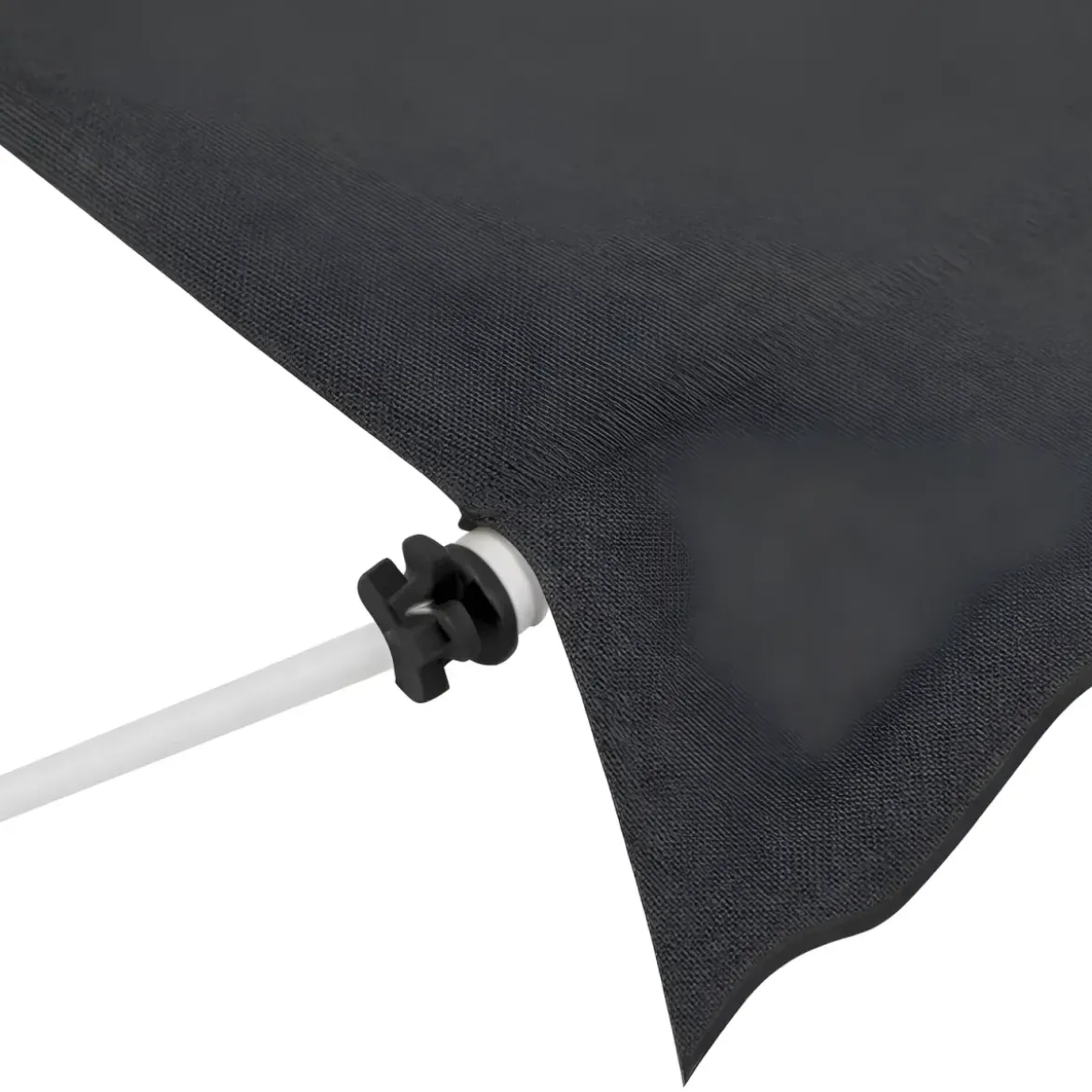 Tenda da Sole a Caduta Senza Viti 250x130 Altezza Regolabile Antracite