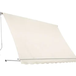 Tenda da Sole a Caduta 300x250 Beige con Bracci Senza Cassone
