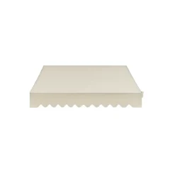 Tenda da Sole a Caduta 100x245 cm Balcone Alluminio Poliestere Tortora