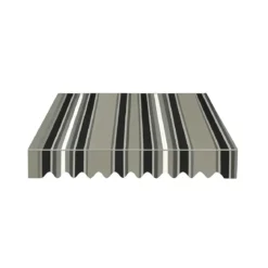 Tenda da Sole a Caduta 100x245 cm per Balcone Poliestere Verde