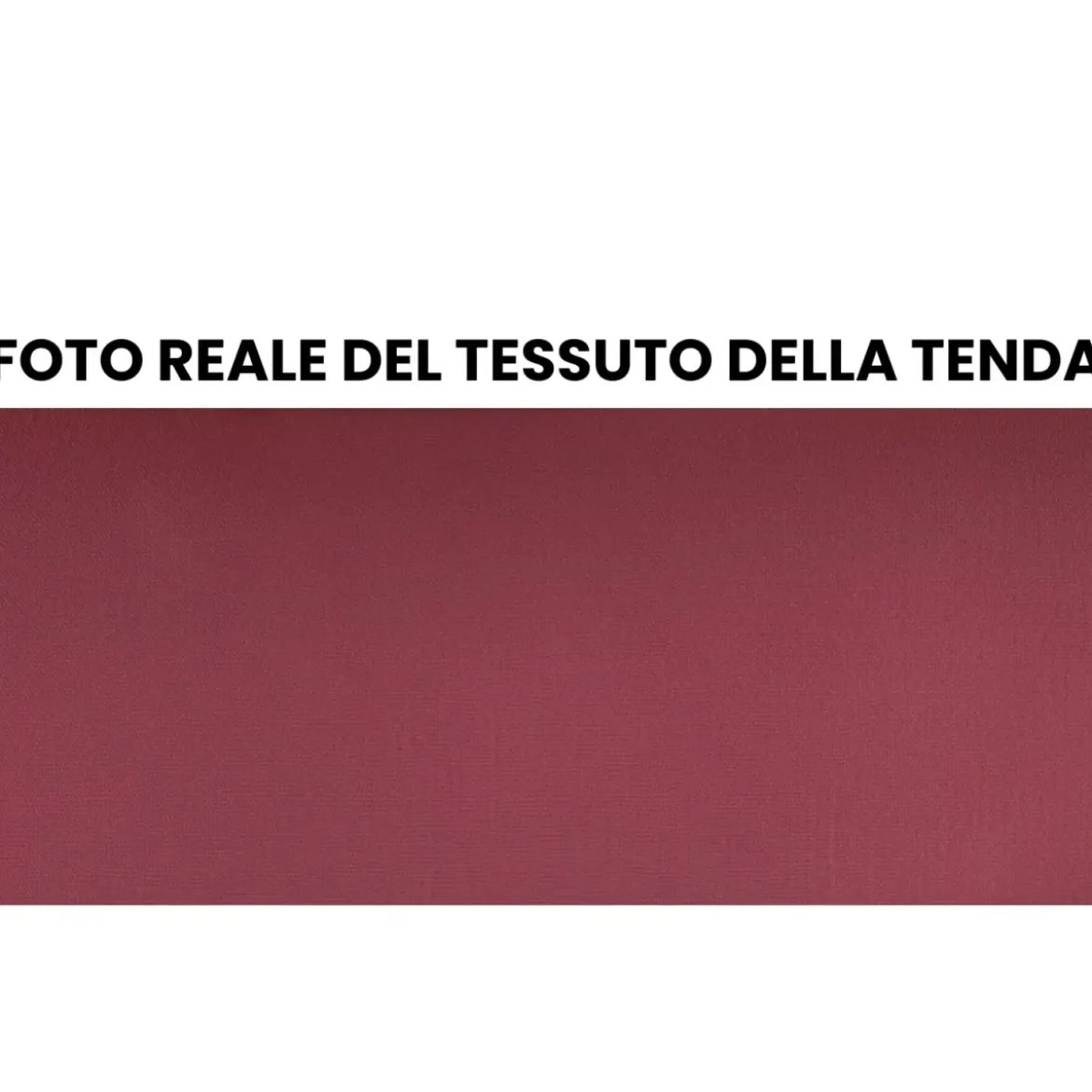 Tenda da Sole a Caduta 400x300 cm Rosso Ferrara Cassonata da Esterno