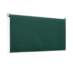 Tenda da Sole a Caduta 200x250 Verde Rullo Avvolgibili Balcone Soffitto Terrazzo