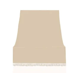 Tenda da Sole Beige a Caduta 140x250 a Soffitto per Terrazzo Parasole
