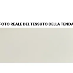 Tenda da Sole Beige 400x300 Avvolgibile Barra Quadra Bracci Retrattili