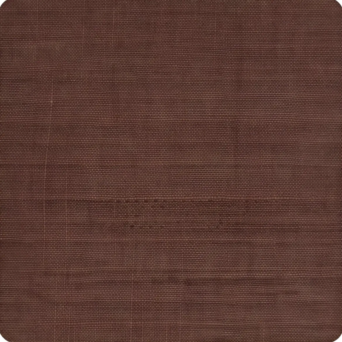 Tenda da Sole Cotone 140x250 Marrone Lavabile Anelli Ganci Sacchetto
