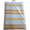 Tenda da Sole Cotone 140x300 Multiriga Giallo Lavabile Anelli Ganci