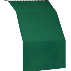 Tenda da Sole Cotone 140x350 Verde Lavabile Anelli Ganci Sacchetto