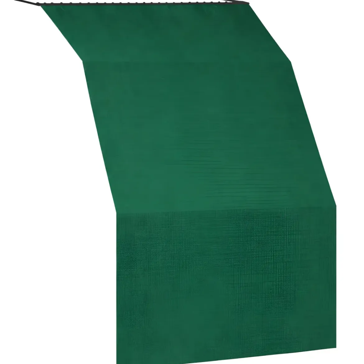 Tenda da Sole Cotone 140x350 Verde Lavabile Anelli Ganci Sacchetto