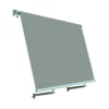 Tenda da Sole Grigia 300x245 a Caduta con Bracci Balconi Rullo Moderna Esterno