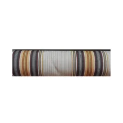 Tenda da Sole Riga Beige 300x245 a Caduta con Bracci per Balconi Moderna Esterno