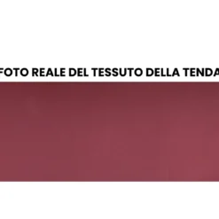 Tenda da Sole Rossa 400x300 Avvolgibile Esterno Inclinazione Regolabile