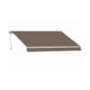 Tenda da Sole 300x200 a Bracci Motorizzata Marrone Motore Elettrica da Esterno