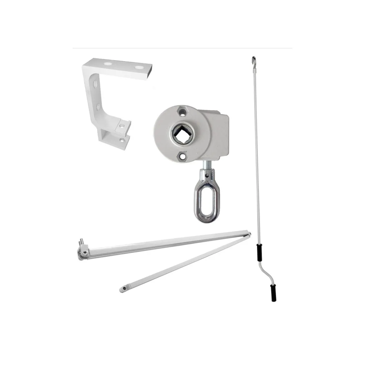 Tenda da Sole 250x200 a Bracci Retrattili Beige Avvolgibile per Balcone Terrazzo