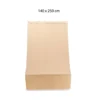 Tenda Ombreggiante Beige 140x250 Parasole a Soffitto con Anelli