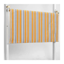 Tenda Sole a Caduta Riga Gialla 200x250 Attacco Soffitto Balcone Rullo Alluminio