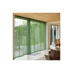 Tenda Zanzariera 140x240 Verde Poliestere Anti Insetti Porta Finestra