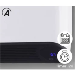 Termoconvettore Ceramico a Parete 2000W Stufetta e Ventilazione Estiva