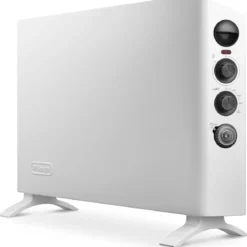 Termoconvettore da Pavimento Bianco Slim Style 3 DeLonghi 2000W