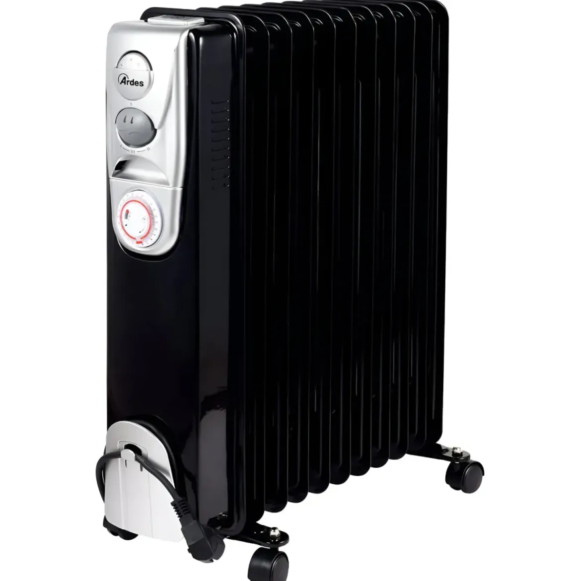 Termoradiatore Elettrico Ardes 11 Elementi 2500W con Termostato Nero