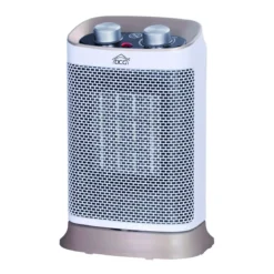 Termoventilatore Ceramico Oscillante 1500W Bianco Stufetta